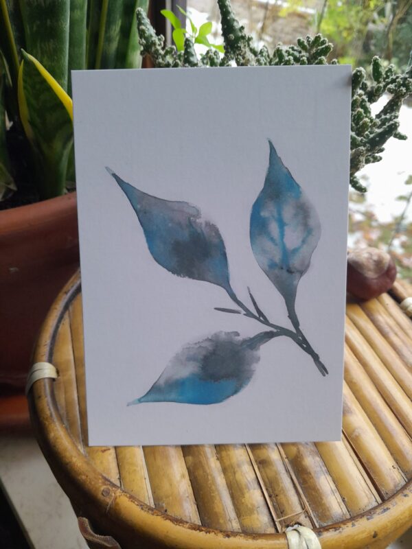 Postkarte Blätter – Bild 2