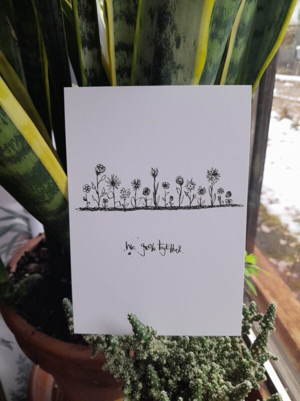 Postkarte Grow – Bild 3