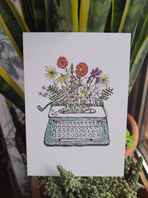 Postkarte Schreibmaschine – Bild 3