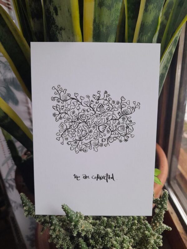 Postkarte Connected – Bild 2